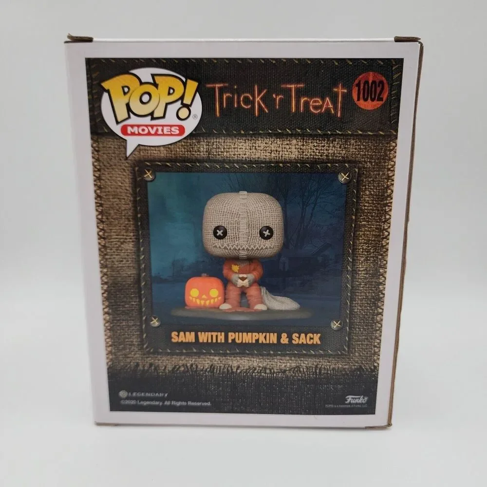 Funko Pop Movies‎ Trick R Treat Sam With Pumpkin And Sack Spirit Exclusive #1002